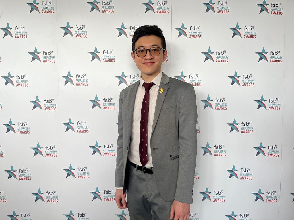 Our Co-Founder, Franco, at the FSB Awards Red Carpet